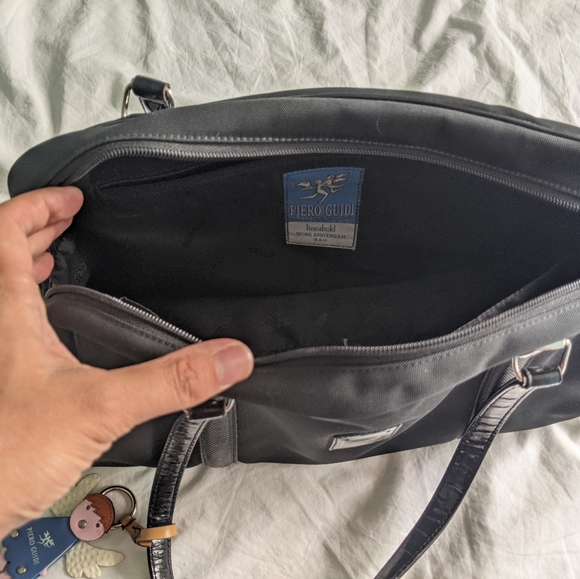 Piero Guidi Lineabold Shoulder Bag - Picture 5 of 6